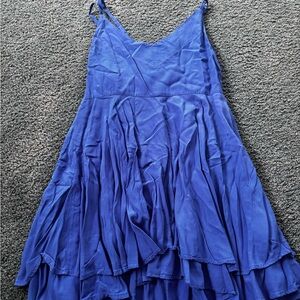 Entry Elegant Blue Women's Dress size L